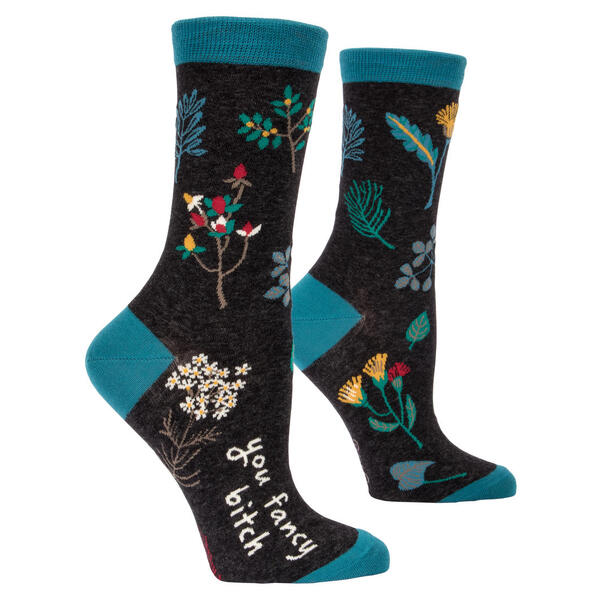 Blue Q You Fancy Bitch Women's Crew Socks