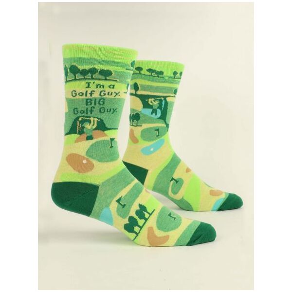 Blue Q I'm A Golf Guy. A BIG Golf Guy Men's Crew Socks