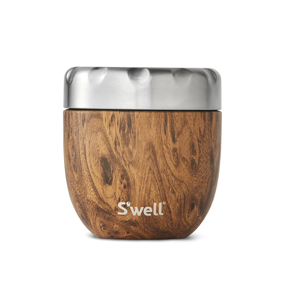S'well Eats Wood Collection Teakwood 636ml