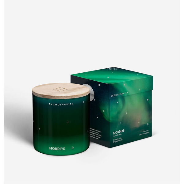 Skandinavisk NORDLYS 2-Wick Scented Candle 400g