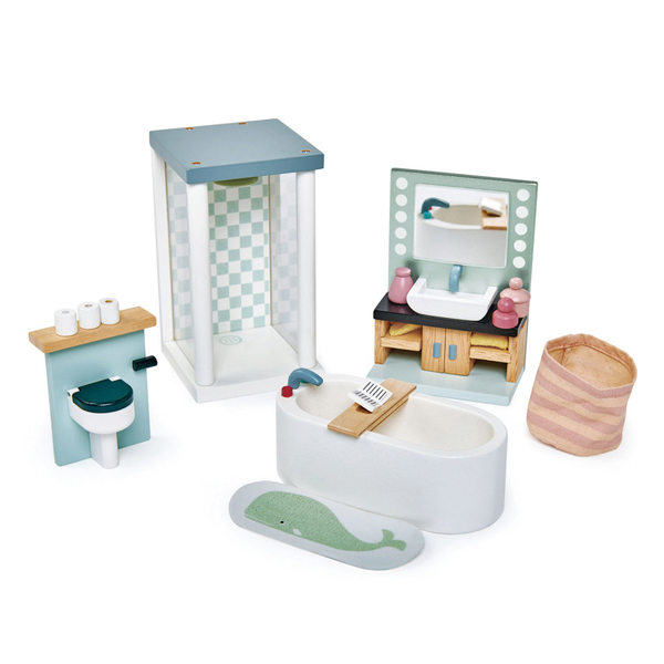 Tender Leaf Toys Dovetail Bathroom Set