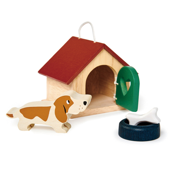 Tender Leaf Toys Pet dog kennel set