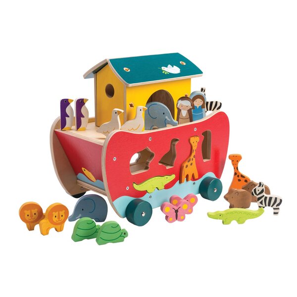 Tender Leaf Toys Noah's Ark Shape Sorter