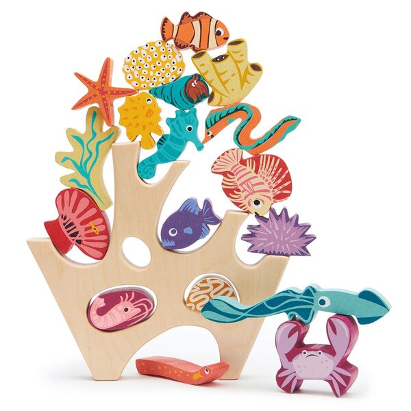 Tender Leaf Toys Stacking Coral Reef