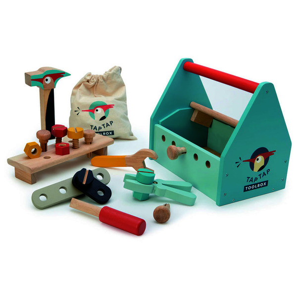 Tender Leaf Toys Tap Tap Tool Box ( Pretend Play )