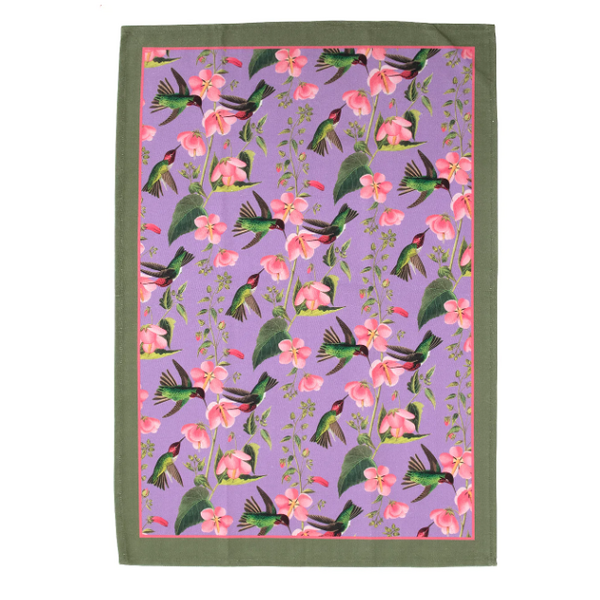 Modgy Tea Towel Audubon Anna's Hummingbird
