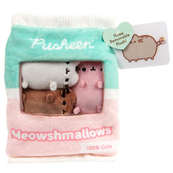 Pusheen Marshmallows in Plush Bag