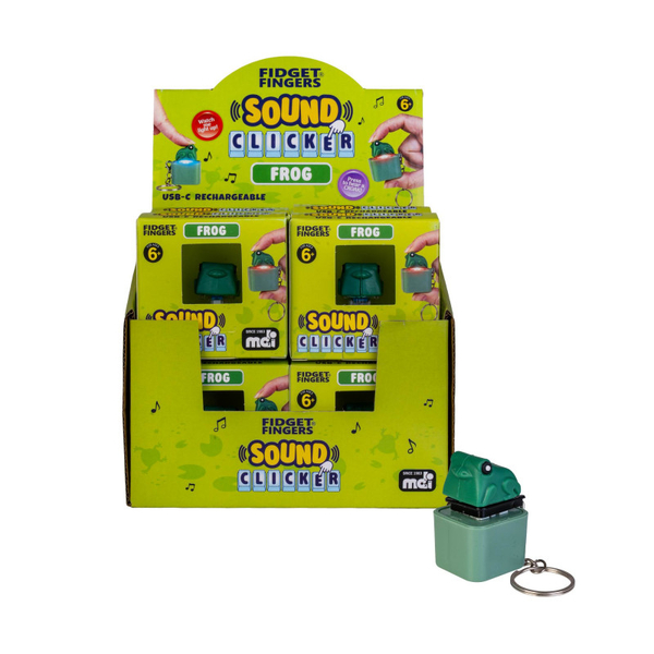Fidget Sound Clicker Frog