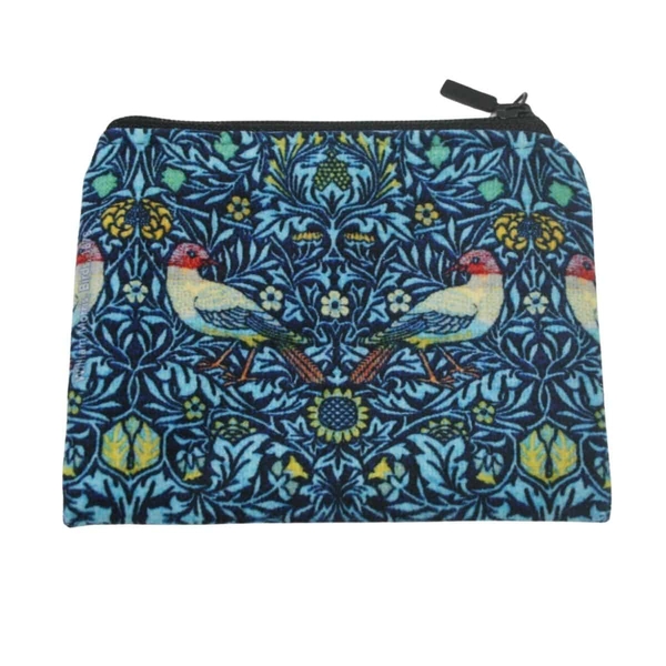 Velour Coin Purse – William Morris – Birds