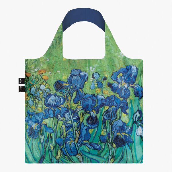 LOQI Reusable Shopping Bag Museum Collection Vincent Van Gogh Irises