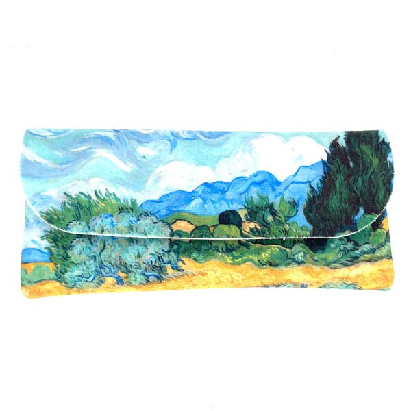 Museum Velour Glasses Case - Wheatfield