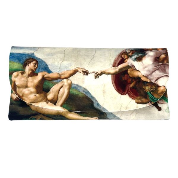 Museum Velour Glasses Case - Creation of Adam