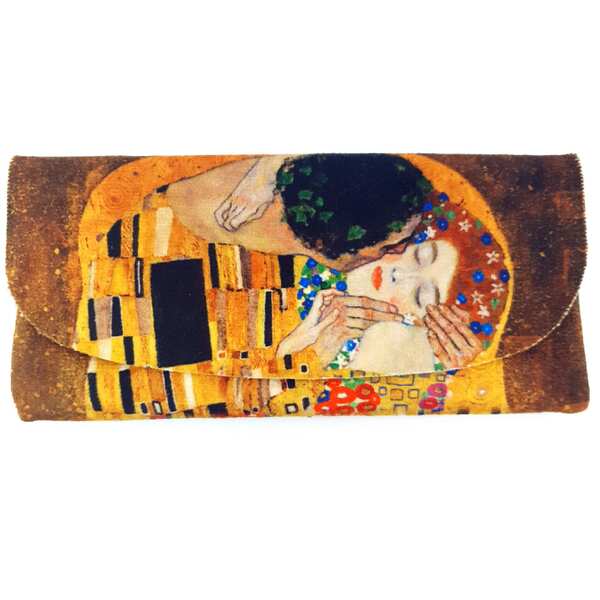 Museum Velour Glasses Case - The Kiss