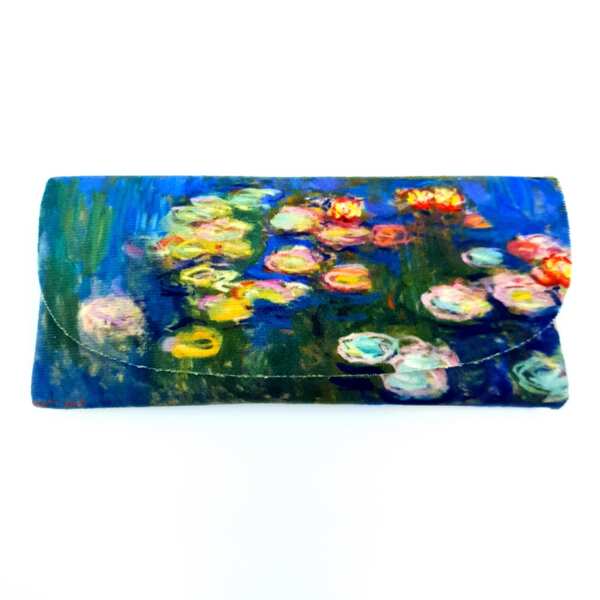 Museum Velour Glasses Case - Waterlilies