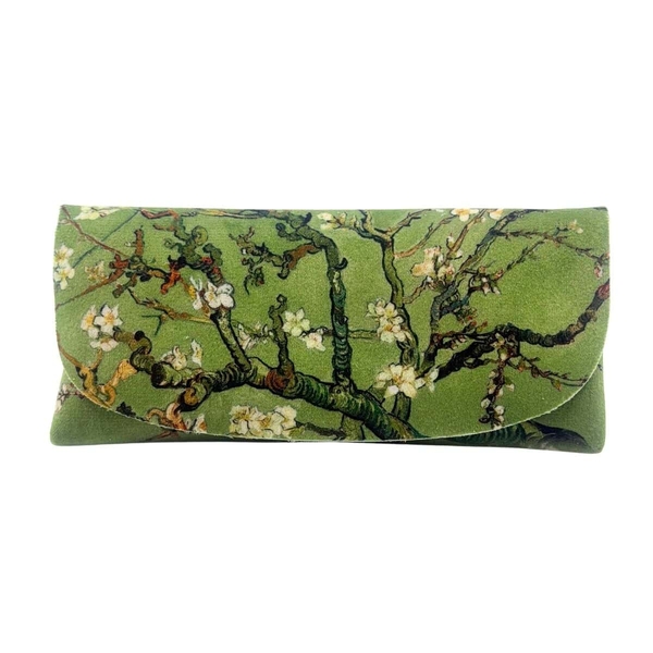 Velour Glasses Case – Amandiers (Light Green)