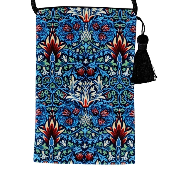 Velour Shoulder Pouch – Snakeshead