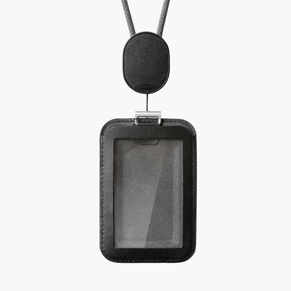 Orbitkey ID Card Holder Pro with Lanyard Black