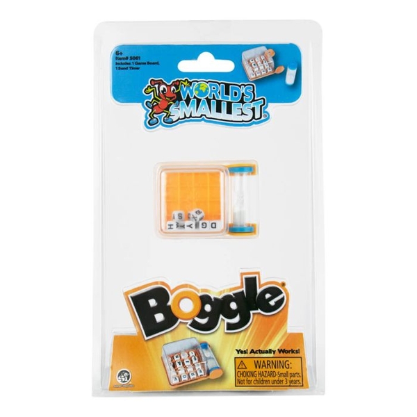 World's Smallest Boggle