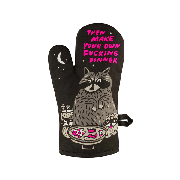 Blue Q Oven Mitt Make Your Own Dinner