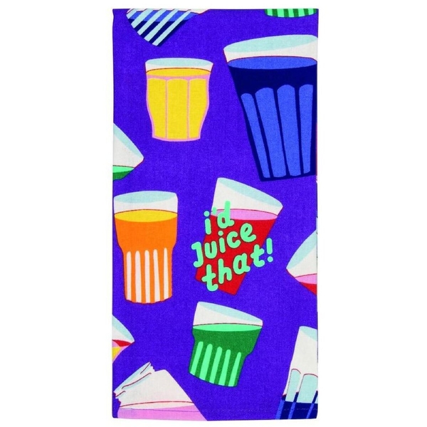 Blue Q Dish Towel I'd Juice That