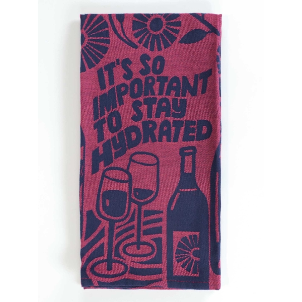 Blue Q Dish Towel Stay Hydrated