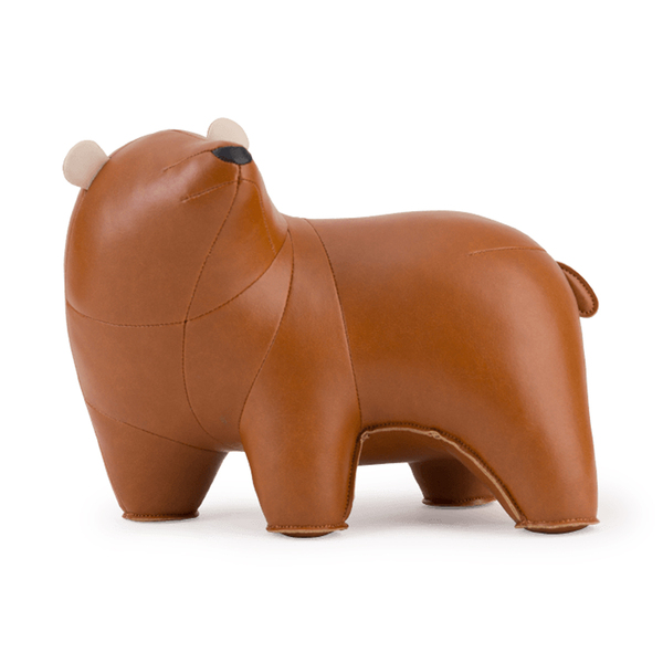 Zuny Bookend Gaze Bear Bero Tan