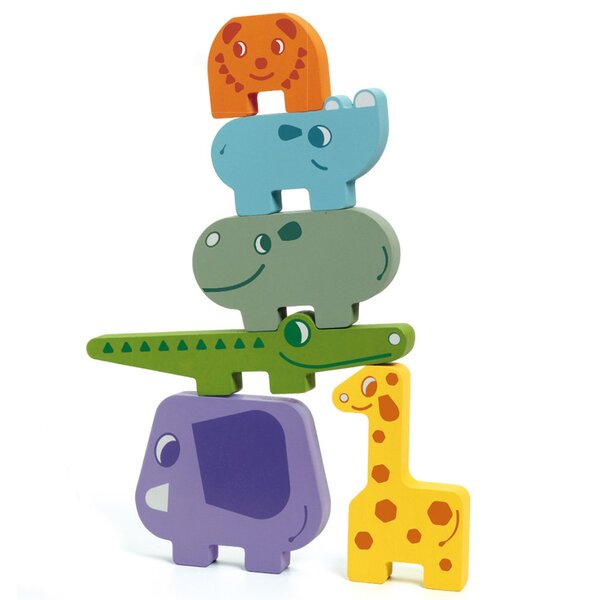 Djeco Ze Totanimo Wood Stacking Animals