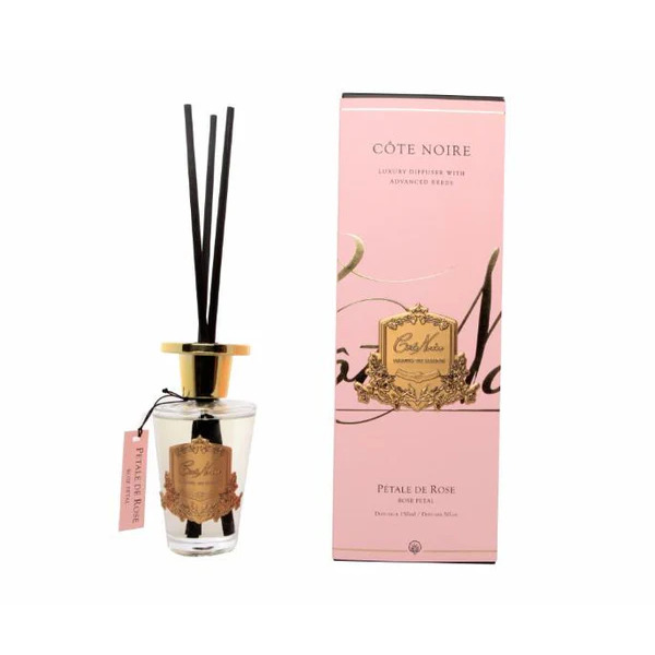 Cote Noire - Gold 150ml Diffuser Rose Petal